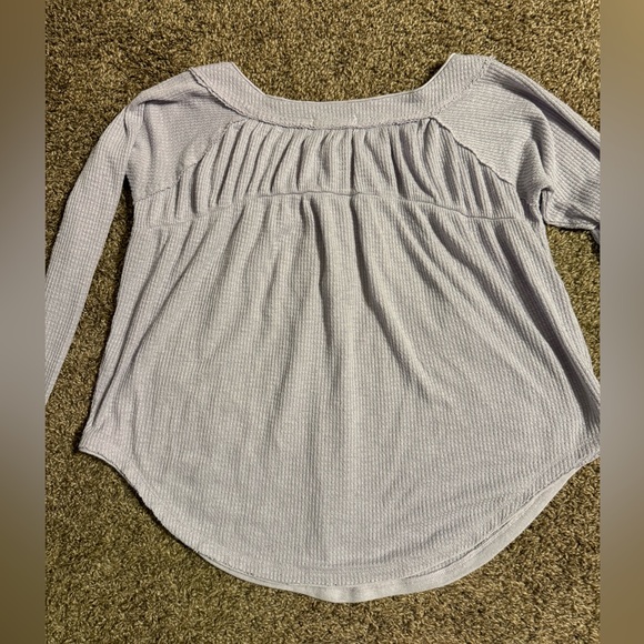 Free People Must Have Henley Lilac Size Medium - Picture 13 of 13